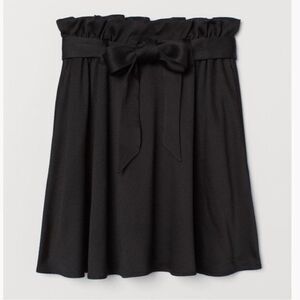H&M Black Short Circle Skirt Size 4